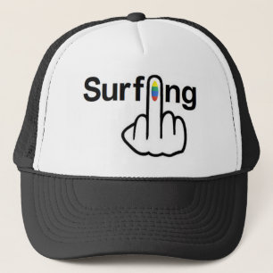 Retourner casquette surf