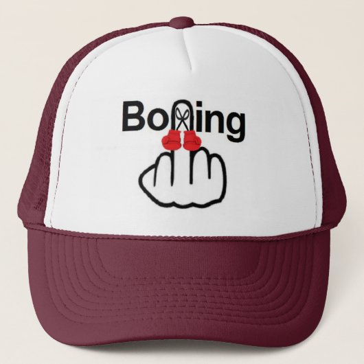 Retourner de la boîte de casquette (Devant)