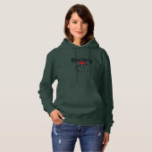 Retourner de la boîte de sweat - shirt à capuche (Devant entier)