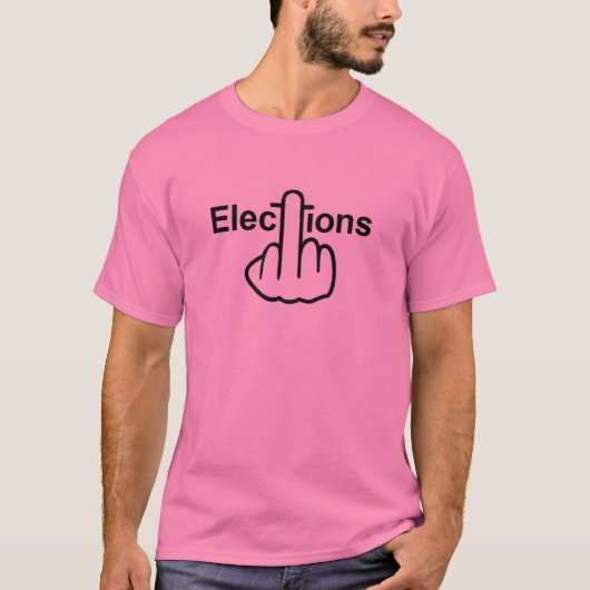 Retourner des élections aux T-shirts (Devant)