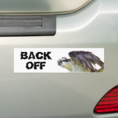 Retourner Hors Bonnet Frazzé Hawk Sticker (En voiture)