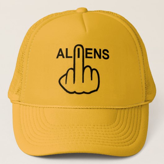 Retourner les Aliens casquettes (Devant)