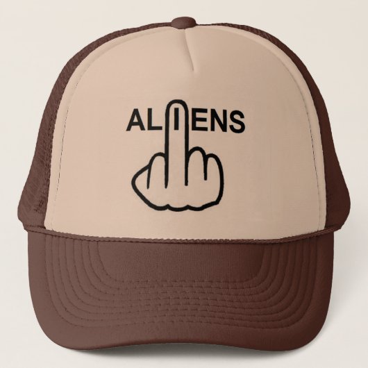 Retourner les Aliens casquettes (Devant)