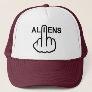 Retourner les Aliens casquettes
