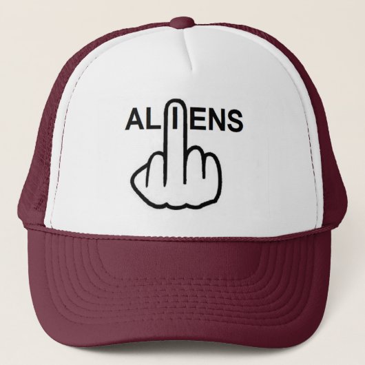 Retourner les Aliens casquettes (Devant)