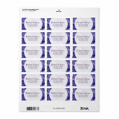 Retourner les étiquettes d'adresse de retour perso (Feuille entière)