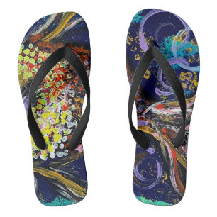 Retourner les tongs Art Abstrait