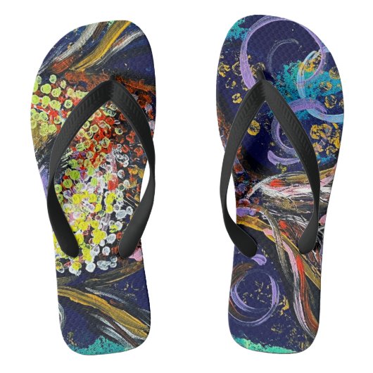 Retourner les tongs Art Abstrait (Semelle)