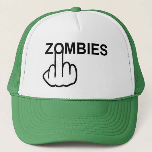 Retourner les zombies casquettes (Devant)