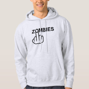 Retourner les zombies sweat - shirts à capuche