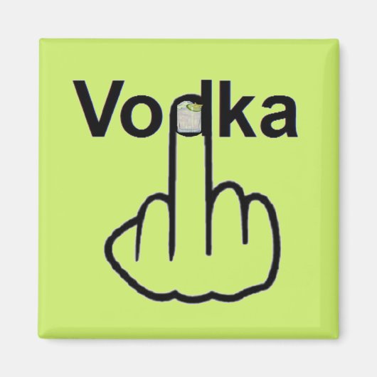 Retourner Magnet Vodka (Devant)