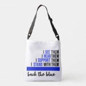 Retournez le Sac fourre-tout bleu d'application de (Dos)