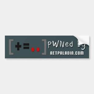 RetPaladin.com - Bumpersticker - Gamer