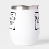 Retraité Apporte-moi du vin Personnalisé (Gauche)