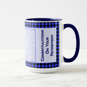 Retraite Beach Jour Jeu Mug