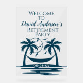 Retraite Bienvenue Plage Palm Trees (Recto)