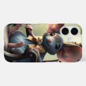 Retraite de jardin de la souris iPhone / coque ipa (Verso (horizontal))