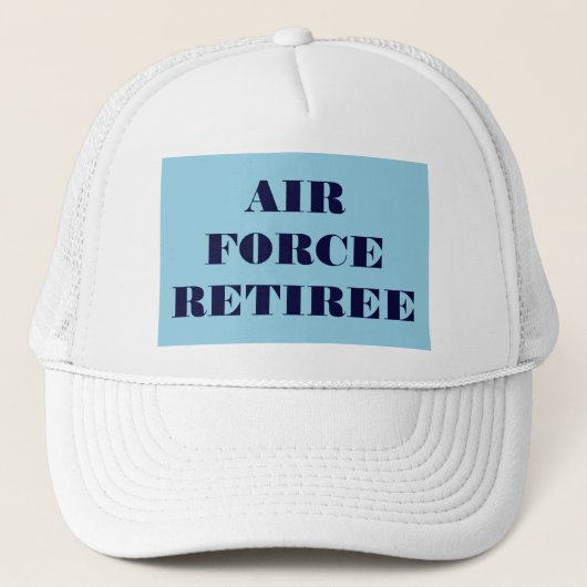 Retraite de la Force aérienne casquette (Devant)