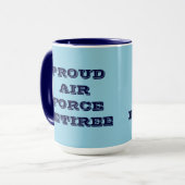 Retraite de la Force aérienne Mug Froud (Devant gauche)