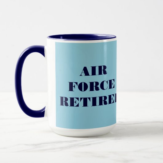 Retraite de la Mug Air Force (Gauche)