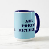 Retraite de la Mug Air Force (Devant droit)