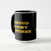 Retraite de l'Armée Fière Mug (Devant gauche)