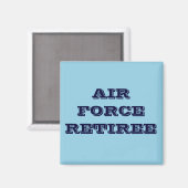 Retraite de Magnet Air Force (Recto/Verso)
