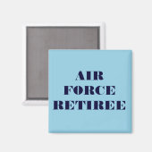 Retraite de Magnet Air Force (Recto/Verso)