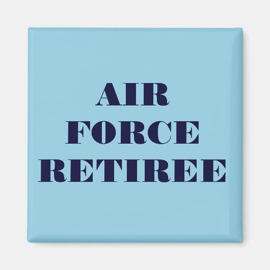 Retraite de Magnet Air Force (Devant)