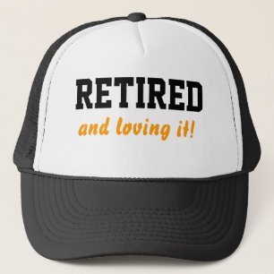 Retraité et l'aimer casquette / casquette
