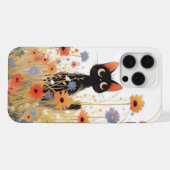 Retraite Fleur Chat Noir (Verso Horizontal)