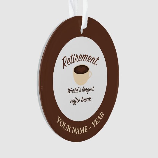 Retraite : La plus longue pause-café du monde (devant)