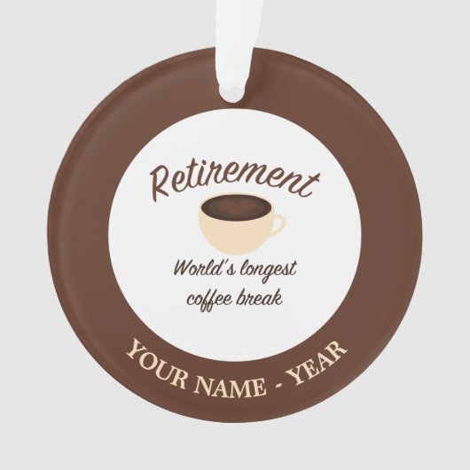 Retraite : La plus longue pause-café du monde (devant)