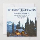 Retraite - Maison rustique - Invitation de fête (Devant)