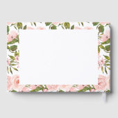 Retraite moderne personnalisée Rose Floral Vert (Verso)