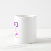 Retraité pour mon petit-fils mug (Centre)