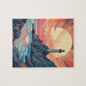 Retraite, Relaxation au puzzle de plage (Horizontal)