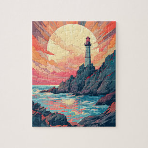 Retraite, Relaxation au puzzle de plage