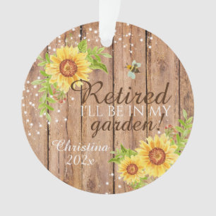 Retraite Rustique Je serai dans mon Jardin Floral