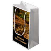 Retraite, sac de cadeau, promenade en bois (Devant Angle)