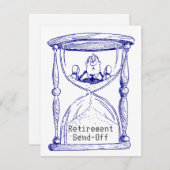 Retraite vierge de l'heure Invitation à l'arrêt et (Devant / Derrière)