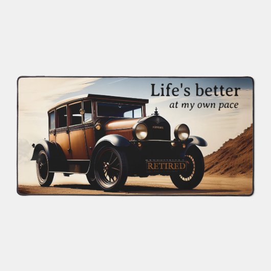 Retraite vintage classique (Recto)