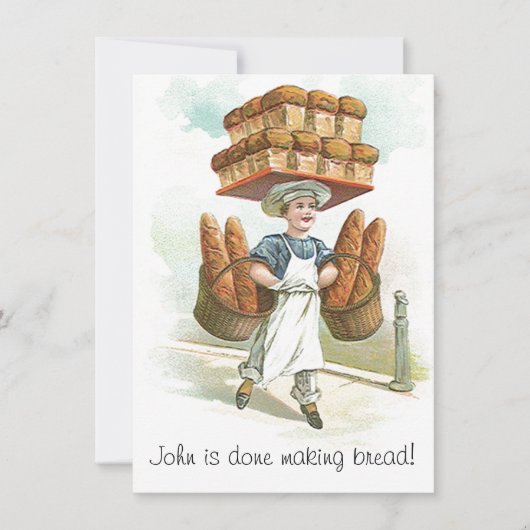 Retraite Vintage Invitations faites à faire du pai (Devant)