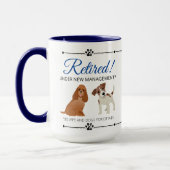 Retraité Voir la Mug des femmes et des chiens (Gauche)