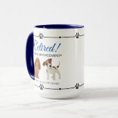 Retraité Voir la Mug des femmes et des chiens (Devant gauche)