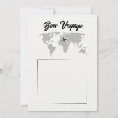 Retraite Voyage à thème Partie mondiale Carte Vint (Dos)