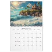 Retraites tropicales par Ivy et Bat Art Calendrier (Feb 2026)