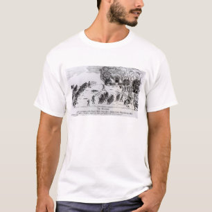 Retreat, gepubliceerd in 1775 t-shirt