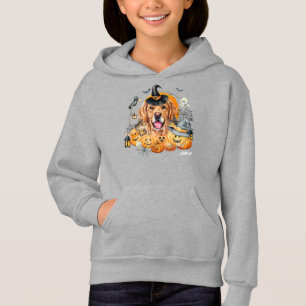 Rétreiver doré mignon Halloween Chien personnalisé
