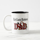 Retriever à couche plate Papa Mug (Gauche)